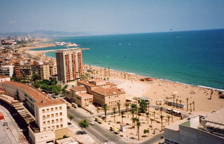 Barceloneta, Beach, Mediterranean Coast, Barcelona, Spain